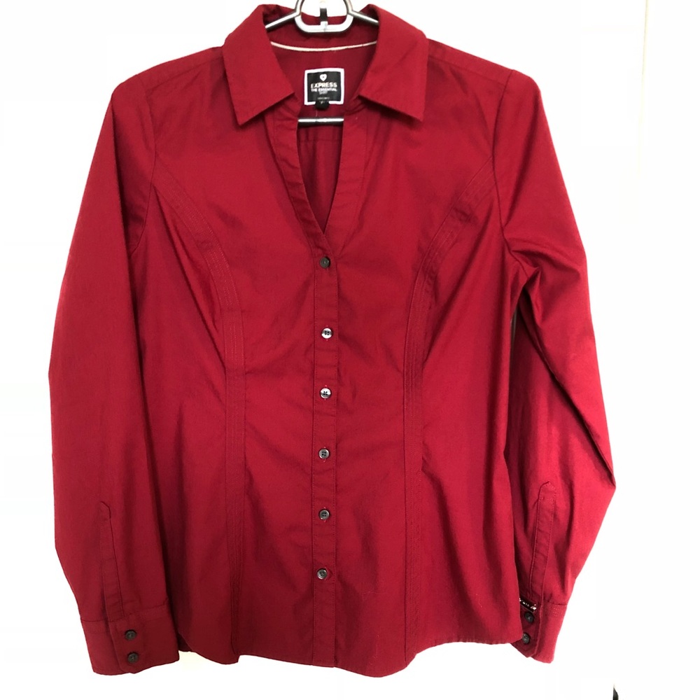 2/$15 Express Essential Button Down Shirt. GUC